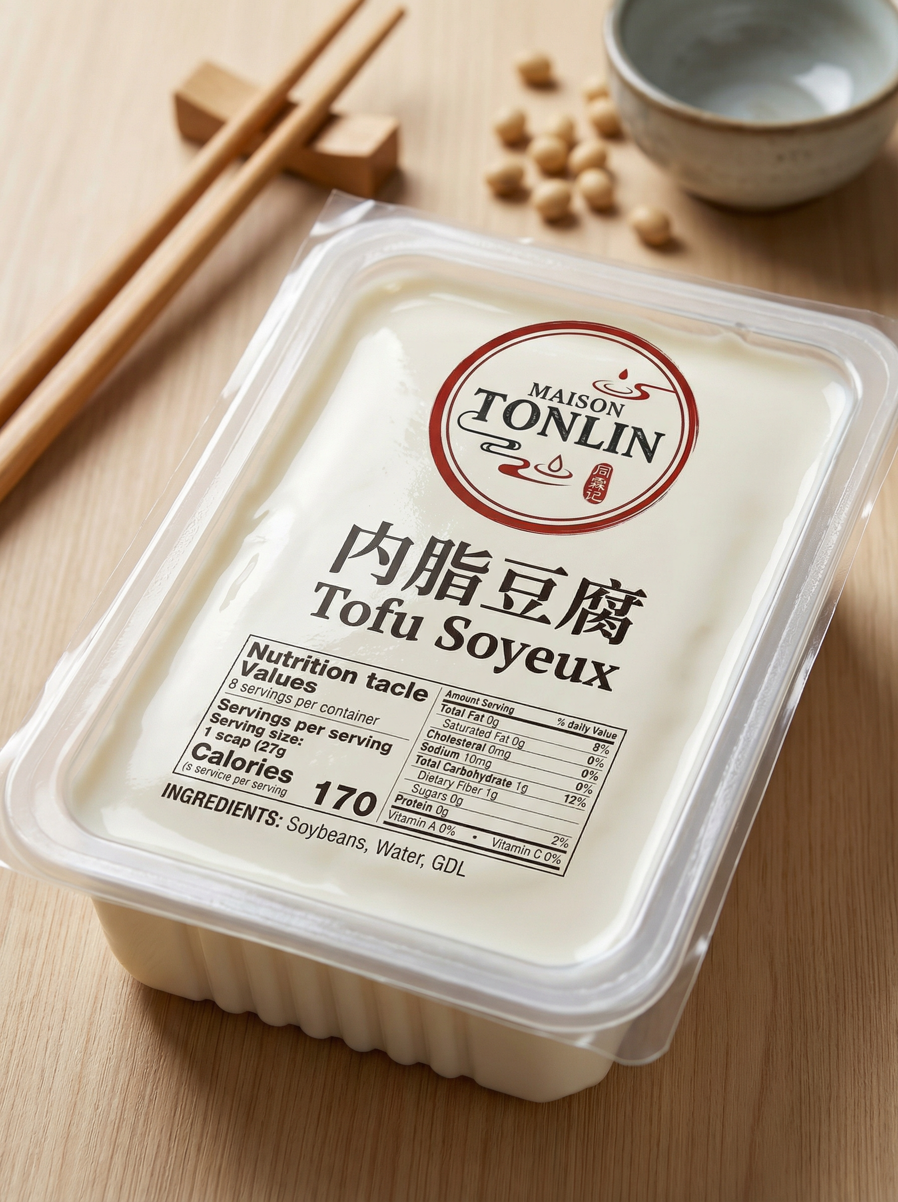 内酯豆腐（Tofu Soyeux）